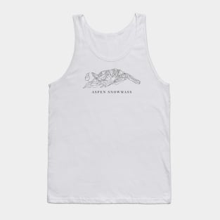 Aspen Snowmass, Colorado Ski Resort Tank Top